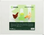 Voertoren voor Pluimvee van Transparant Biokunststof, Limoengroen, 2 kg – Gaun Bio Green Lemon - Afbeelding 5