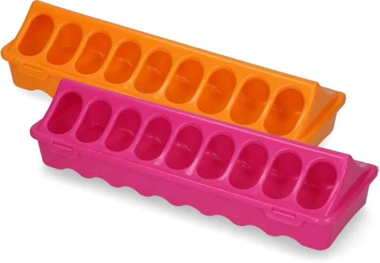 Voertrog voor Pluimvee met 18 Vakken, 30 cm – Gaun