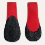 Waterdichte Hondenschoenen met Rubberen Zool, 4 Stuks, S, Rood en Zwart – Goo-eez Lites