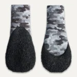 Waterdichte Hondenschoenen met Rubberen Zool, 4 Stuks, XXS, Camouflage en Zwart – Goo-eez Lites