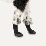 Waterdichte Hondenschoenen met Rubberen Zool, 4 Stuks, XXS, Camouflage en Zwart – Goo-eez Lites - Afbeelding 3