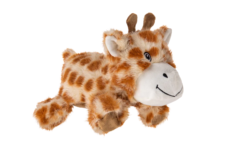 Hondenknuffel van Pluche met Stevige Naden – Growl Snugglez Glen de Giraffe - Afbeelding 3