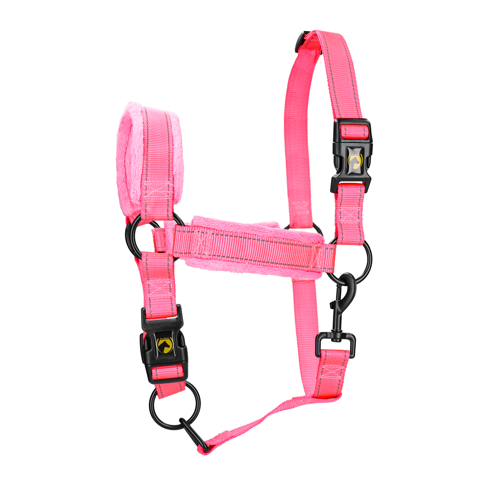 Halster met Fleece en Reflecterende Details, Roze XS – Excellent Superior Halster met Fleece en Reflecterende Details, Roze XS – Excellent Superior
