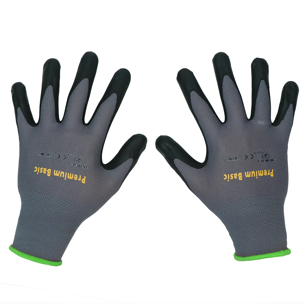 HAND024.png Werkhandschoenen met Nitrilschuimcoating, Maat XL (10) – Keron Premium Basic - Afbeelding 1