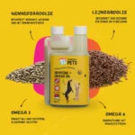 Oliemix voor Honden en Katten met Hennepzaadolie, 250 ml – Excellent Pets HempOne + Omega Oil - Afbeelding 5