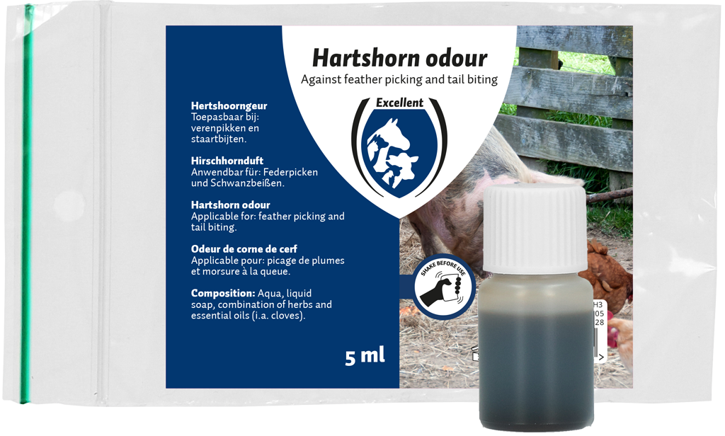 Afweermiddel voor Kippen en Varkens – Excellent Hertshoorngeur Afweermiddel voor Kippen en Varkens – Excellent Hertshoorngeur