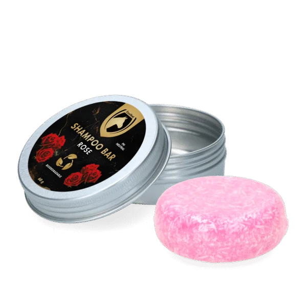 Vaste Paardenshampoo met Conditioner, Rozen, 60 g – Excellent Horse Hi Gloss Shampoo Bar