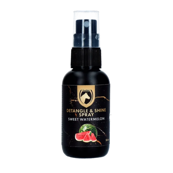 Antiklit Spray voor Manen en Staart, 50 ml – Excellent Horse Detangle & Shine Spray Sweet Watermelon