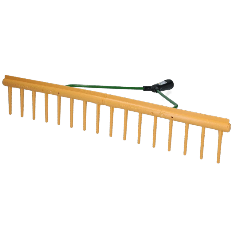 Hooihark met Egaliseerrand, 64 cm Breed, 16 Tanden, zonder Steel