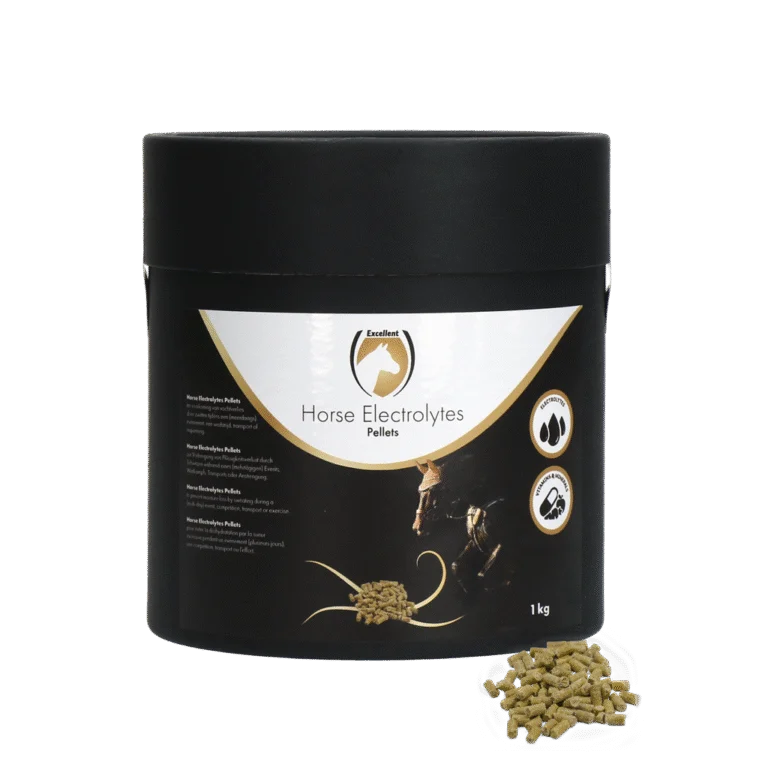 Elektrolytenbrokjes voor Paarden, 1 kg – Excellent Horse Electrolytes Pellets