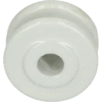 Hoekisolator van Porselein, Buitendiameter 50 mm, Wit – ZoneGuard