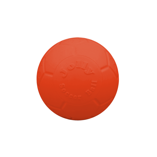 Hondenbal Drijvend Oranje, 7,5 cm – Jolly Pets Mini Soccer Ball