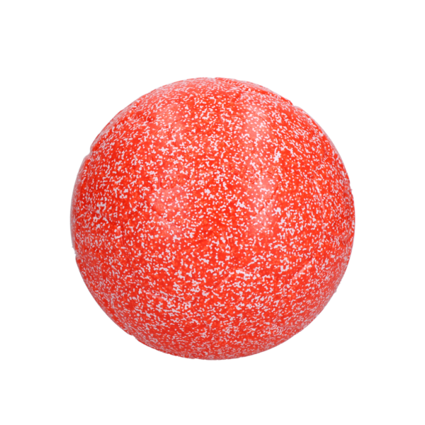 Hondenbal Drijvend Oranje en Wit, 10 cm – Jolly Pets Mini Soccer Ball