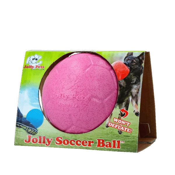 Hondenvoetbal Drijvend Roze S, 15 cm – Jolly Pets Soccer Ball