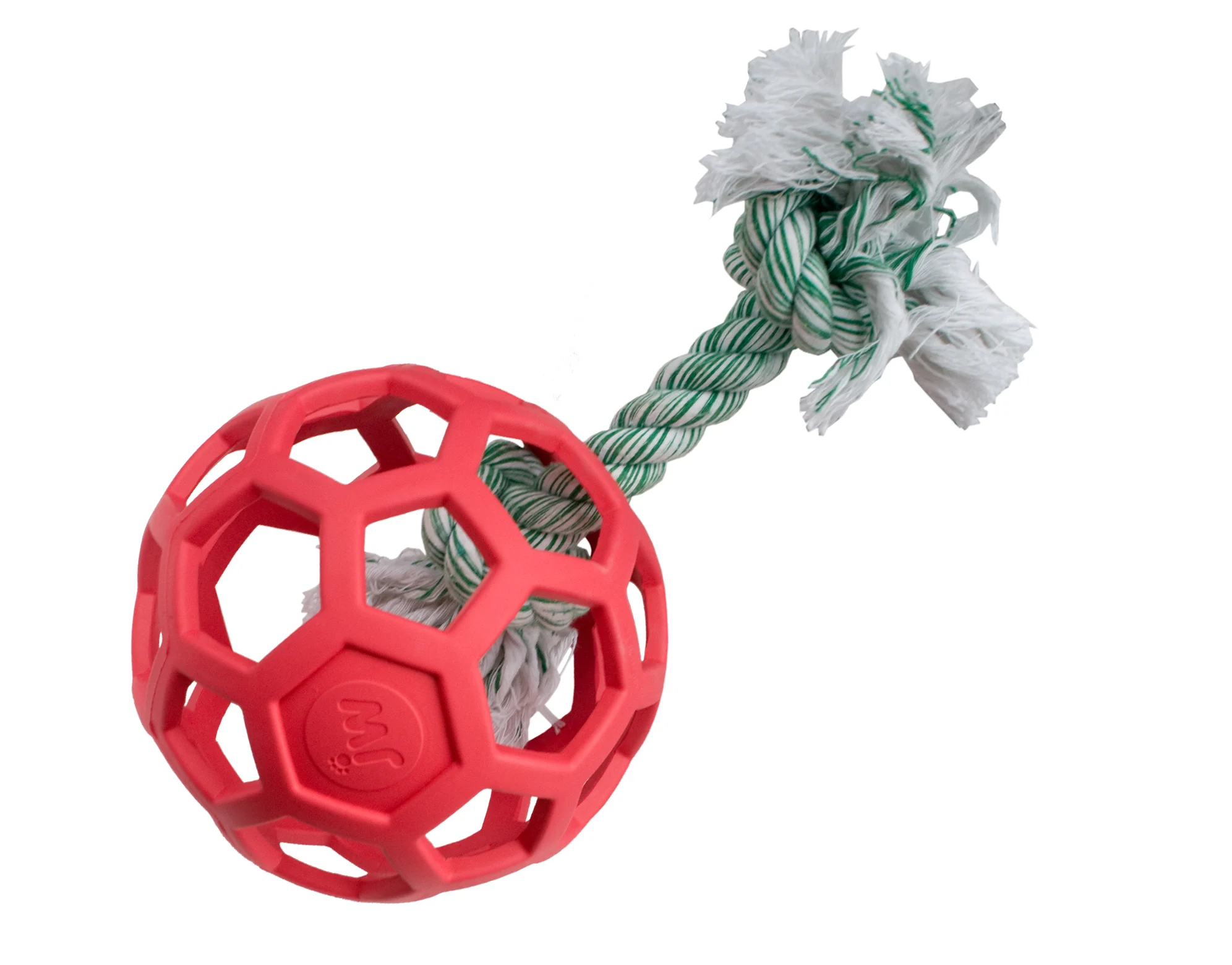 Hondenbal van Natuurrubber voor Traktaties, 19 cm, Assorti – JW Hol-ee Roller - Afbeelding 3