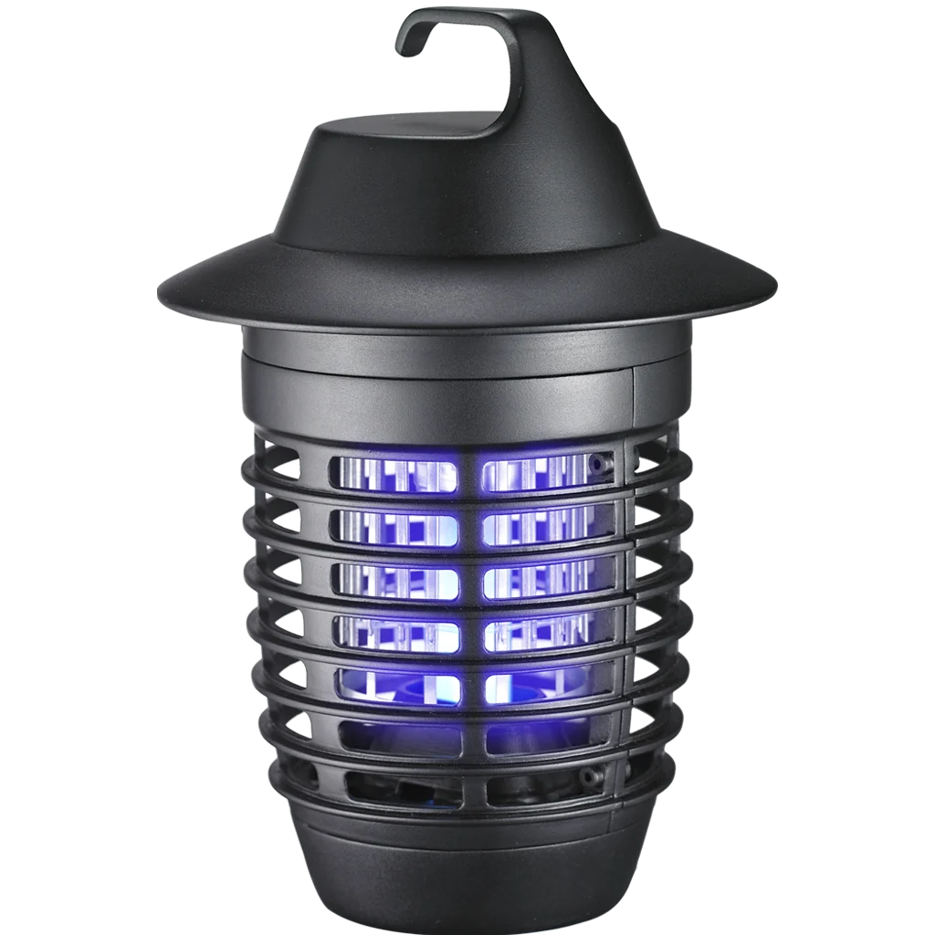 Insectenlamp met UV-A en Elektrocutierooster, 5 W – Knock Pest Insect Killer - Afbeelding 1
