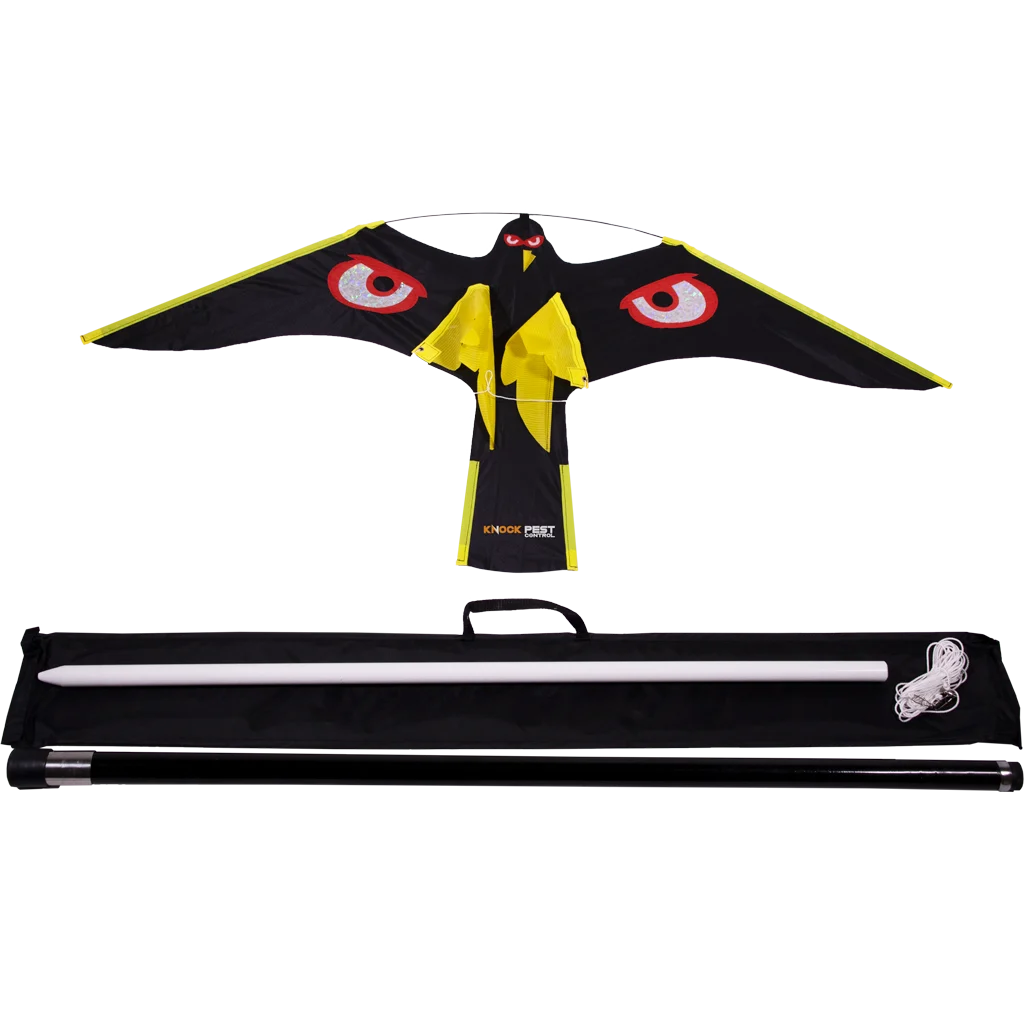 Vlieger voor Vogelwering met 7 m Glasfibermast – Knock Pest Bird Bouncer - Afbeelding 1