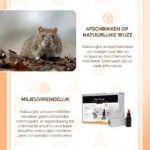 Geurset tegen Muizen en Ratten, 30 ml Vloeistof en 2 Doosjes – Knock Pest Stay Away Muis Home Set - Afbeelding 5
