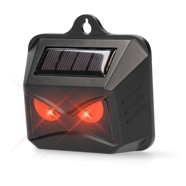 Wildverjager met Rode Leds op Zonne energie, 2 Stuks – Knock Pest Wild Solar