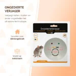 Ultrasone Ongedierteverjager op Netstroom, tot 46 m² – Knock Pest Ultrasonic Pest Repeller Home - Afbeelding 5