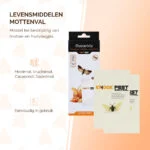 Levensmiddelenmottenval met Feromoon en Plakstrip, 2 Kleefvallen – Knock Pest Vlak - Afbeelding 4
