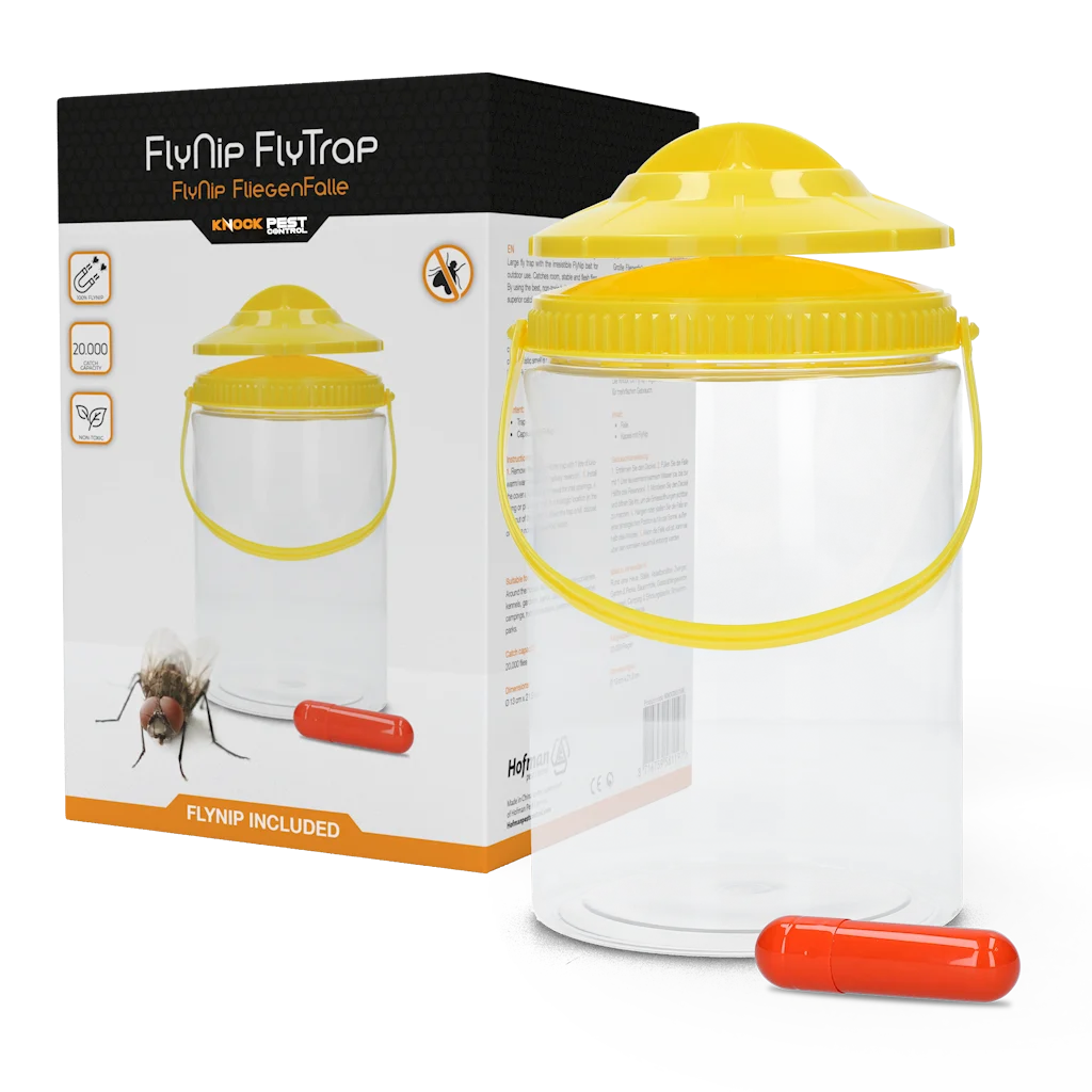 Vliegenval met Lokmiddel voor Buiten, 2 l – Knock Pest FlyNip - Afbeelding 1