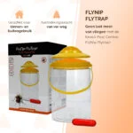 Vliegenval met Lokmiddel voor Buiten, 2 l – Knock Pest FlyNip - Afbeelding 2