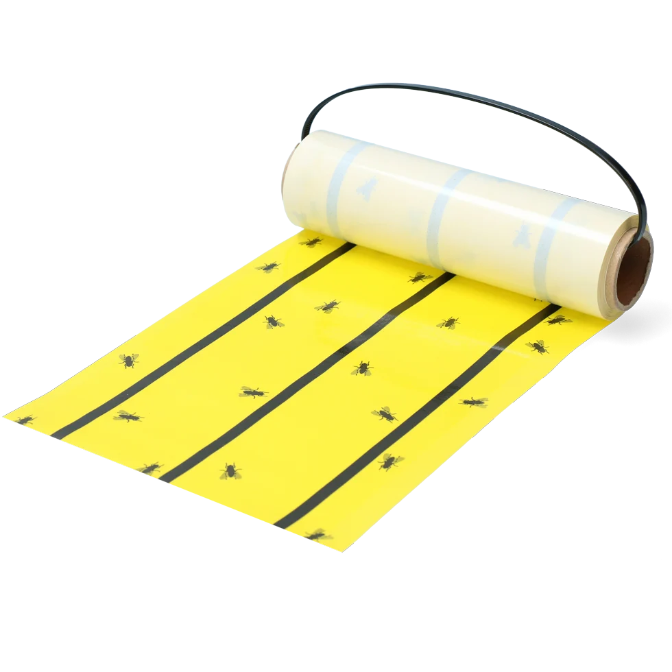 Vliegenkleefrol Geel 5 m x 15 cm – Knock Pest - Afbeelding 1