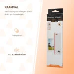 Raamval voor Vliegen, Transparant, 4 Stuks – Knock Pest - Afbeelding 2