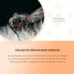 Raamval voor Vliegen, Transparant, 4 Stuks – Knock Pest - Afbeelding 4
