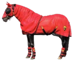 Vliegendeken met Halsdeel en Insect Shield®, 183 cm – Horse Armor Knockdown