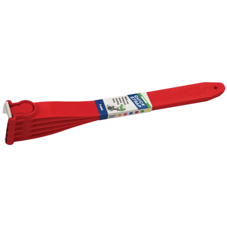 Koeherkenningsband Quick Strap Rood, 33,5 cm, 5 Stuks