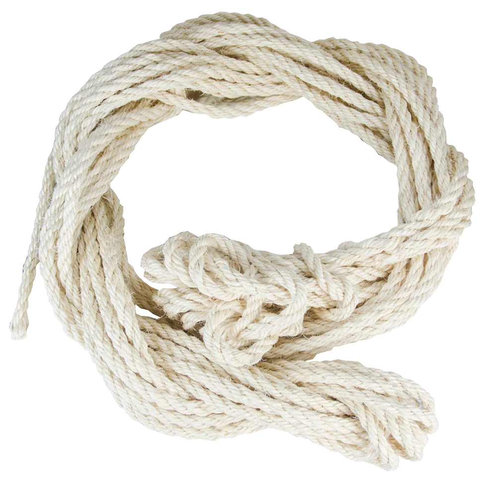 Koetouw van Sisal, 320 cm Lang en 12 mm Dik - Afbeelding 1