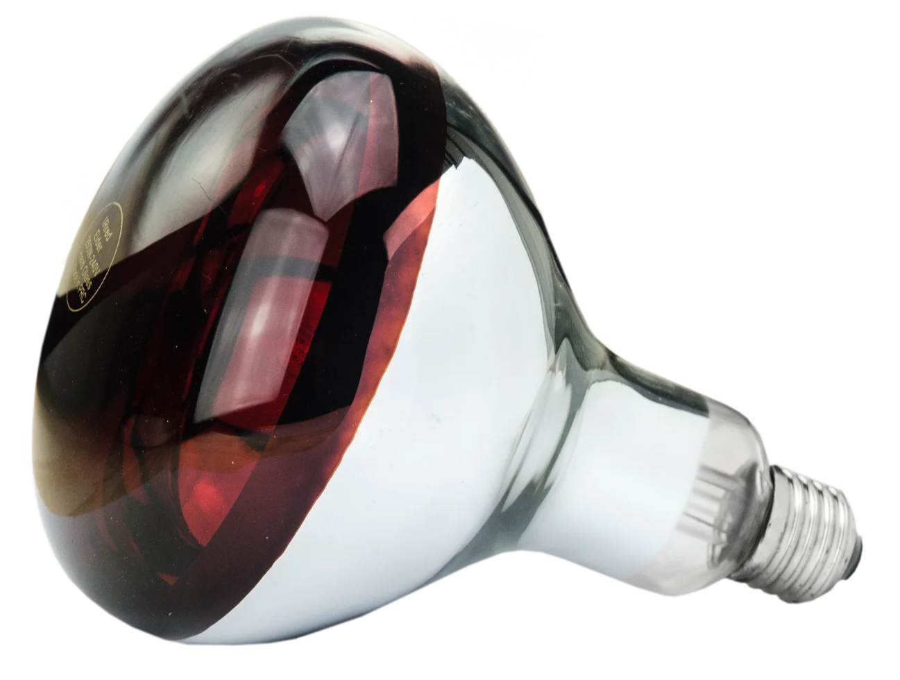Warmtelamp van Hard Glas voor Jonge Dieren, 150 W Rood - Afbeelding 1