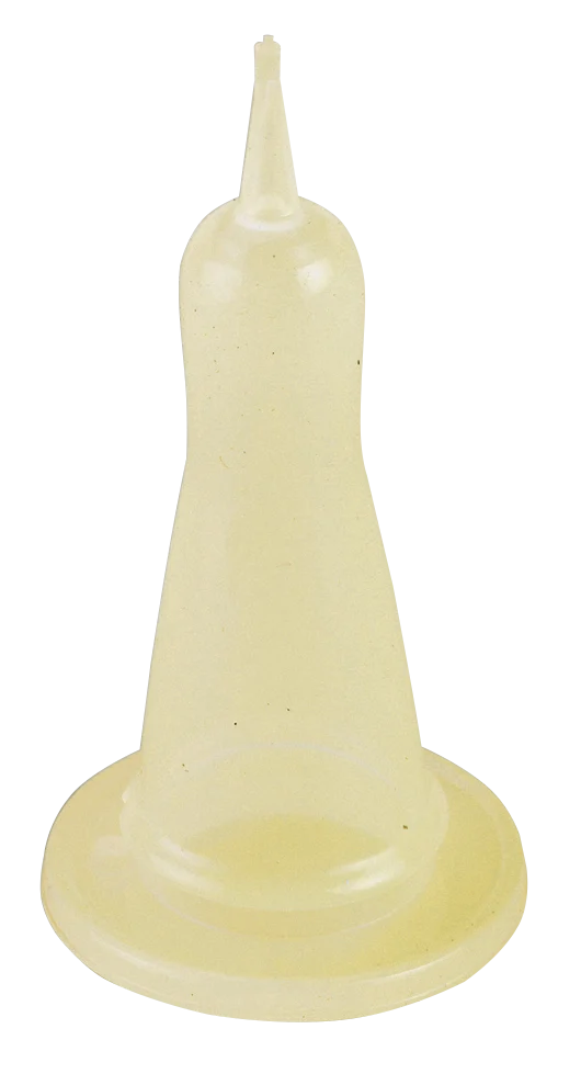 Lamspeen Transparant, 4 cm Breed voor plexi-KS Fles - Afbeelding 1