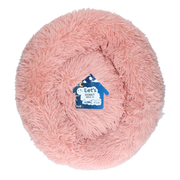 Hondenmand in Donutvorm, Roze M, ø 50 cm – Let's Sleep Donut