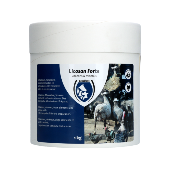 Vitaminesupplement met Mineralen en Aminozuren, 1 kg – Excellent Licosan Forte