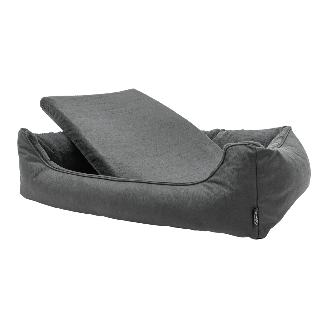 Orthopedisch Hondenkussen met Traagschuim Grijs S – Madison Sofa Orthopedisch - Afbeelding 2