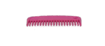 Manenkam van Kunststof, 100 mm, Roze – Vplast - Afbeelding 3