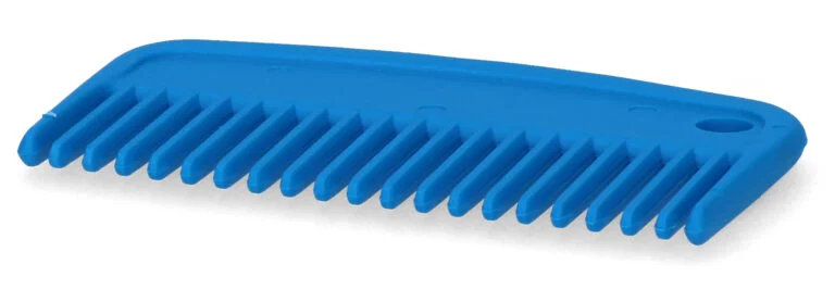 Manenkam van Kunststof, 100 mm, Blauw – Vplast