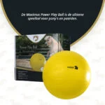 Speelbal voor Paarden Geel, 75 cm – Maximus Power Play Ball - Afbeelding 3