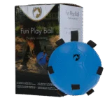 Paardenspeelbal met Elastieken, 19 cm, Blauw – Excellent Horse Fun Play Ball