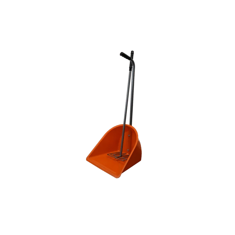 Mestboy Set met Opraapbak 78 cm en Hark 85 cm Oranje