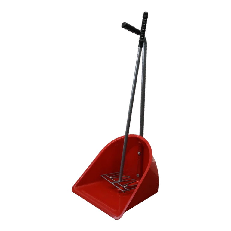 Mestboy Set met Opraapbak 78 cm en Hark 85 cm Rood