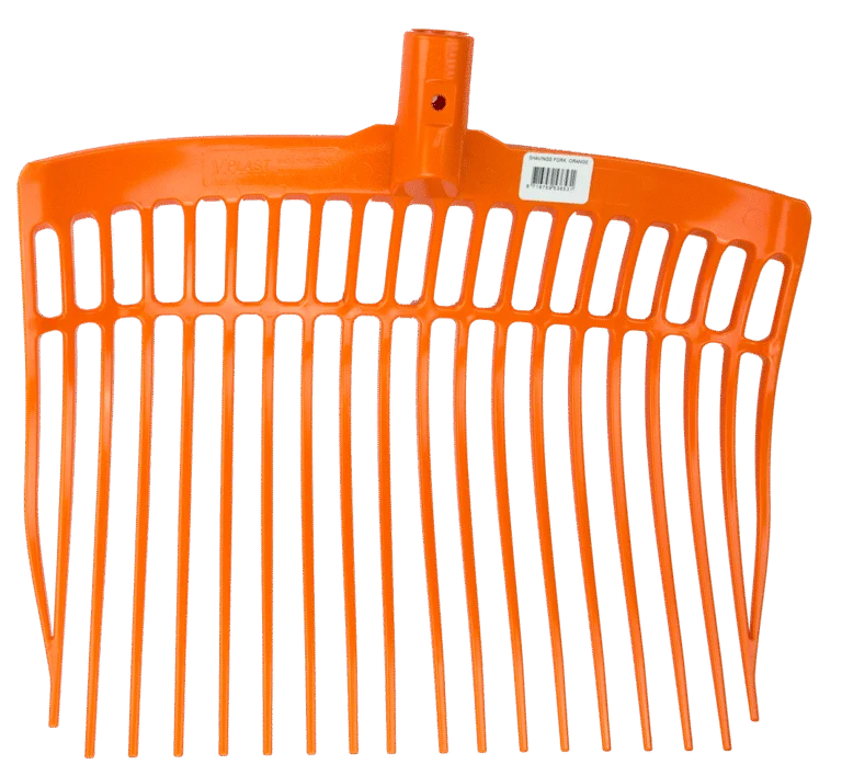 Kunststof Mestvork zonder Steel, Oranje, 41 x 36 x 11 cm – Vplast