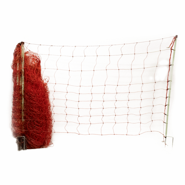 Wolfwerend Afrasteringsnet met Dubbele Spikes, 120 cm Hoog, 50 m – Euro-Netz Wolf Jumbo