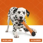 Apporteerstick Drijvend met Pieper S 24 cm – Holland Oranje Apporteerstick - Afbeelding 4