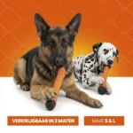 Apporteerstick Drijvend met Pieper S 24 cm – Holland Oranje Apporteerstick - Afbeelding 6