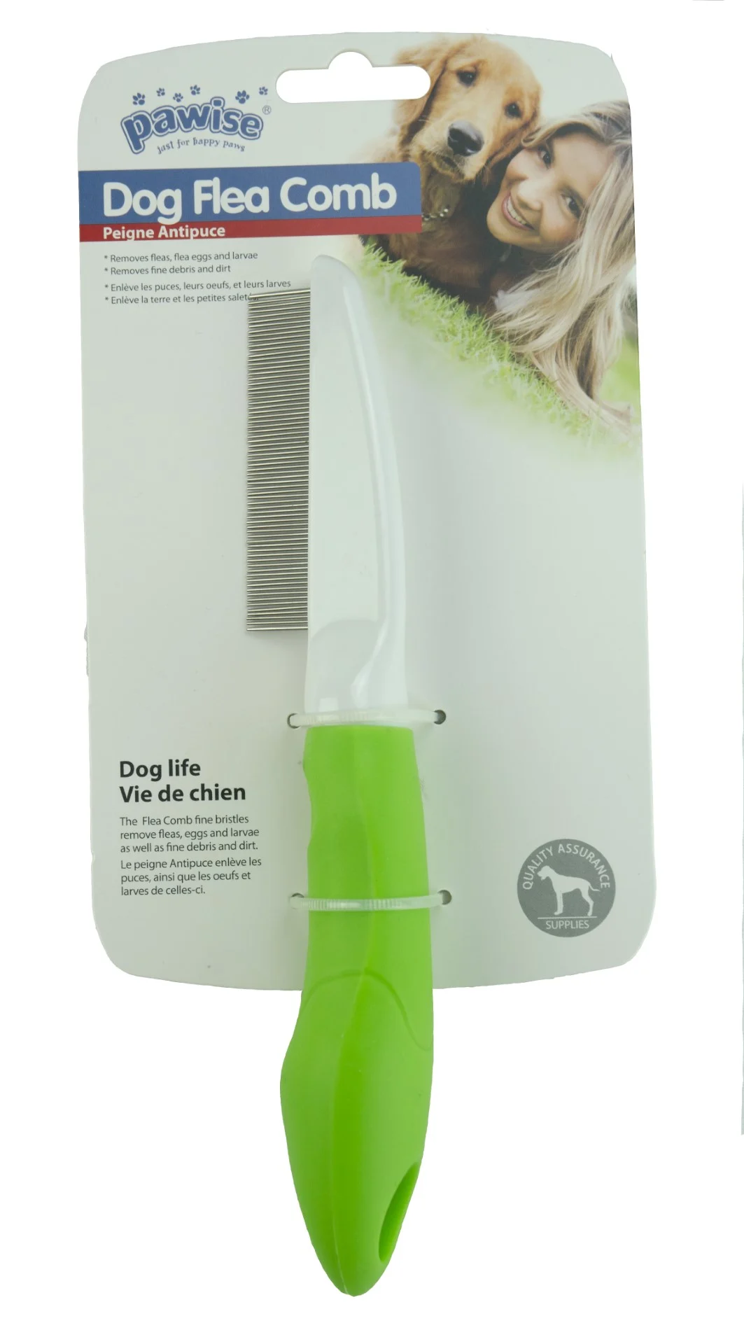 Vlooienkam voor Honden met 70 Pinnen, 21 cm – Pawise Dog Flea Comb - Afbeelding 3