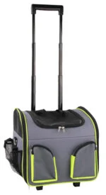 Hondentrolley voor Kleine Honden, tot 7 kg, 37 x 27 x 33 cm – Pawise Pet Trolley Bag - Afbeelding 3